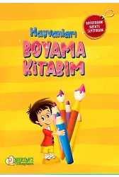 Hayvanları Boyama Kitabım