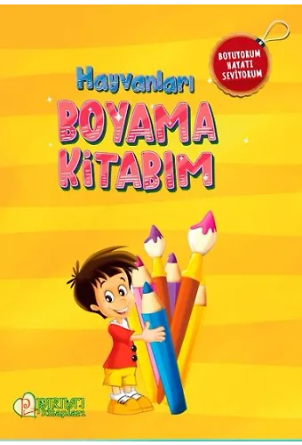 Hayvanları Boyama Kitabım