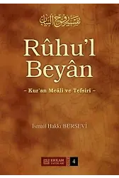 Ruhul Beyan Tefsiri (4. Cilt) - İsmail Hakkı Bursevi