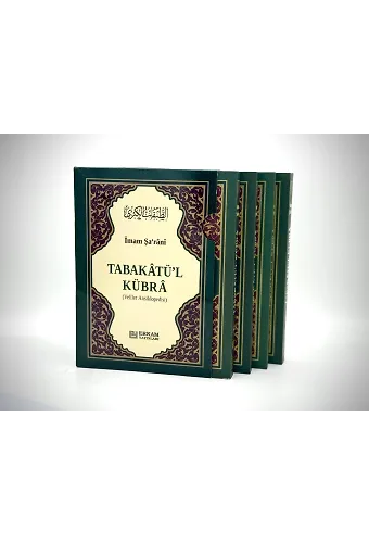 Tabakatü'l Kübra (Veliler Ansiklopedisi) İmam Şârâni