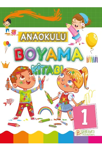 Anaokulu Boyama Kitabı - 1