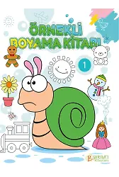 Örnekli Boyama Kitabı - 1