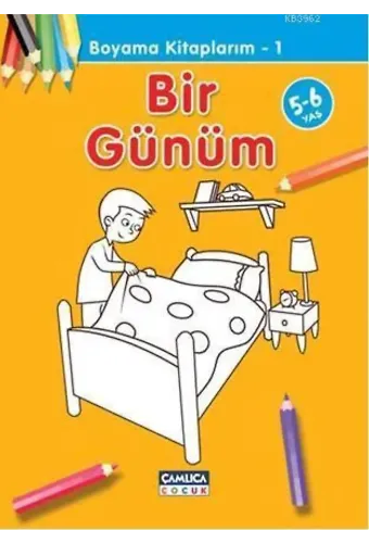 Bir Günüm; Boyama Kitaplarım 1