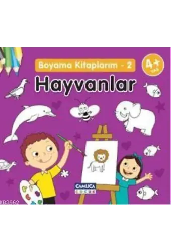 Hayvanlar; Boyama Kitaplarım 2