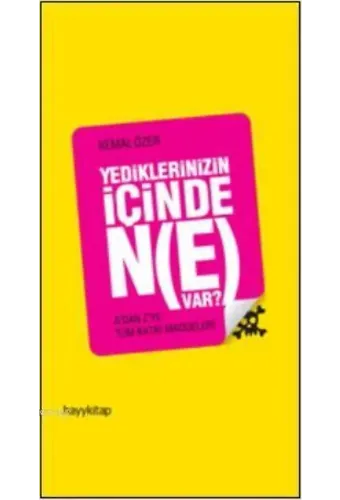 Yediklerinizin İçinde Ne Var?