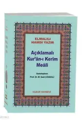 Açıklamalı Kur'an-ı Kerim Meali (Kod:044, Çanta Boy, Metinsiz)