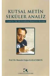 Kutsal Metin Seküler Analiz