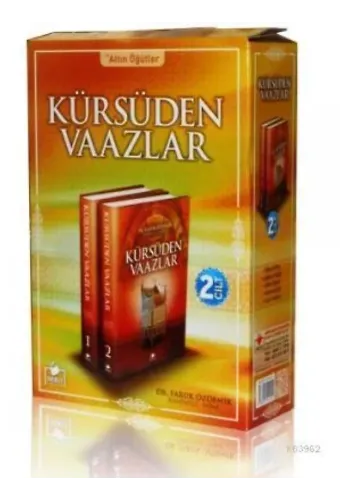 Kürsüden Vaazlar (2 Cilt Takım)