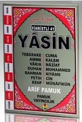 Fihristli 41 Yasin (Yas-111, Fihristli); Tebarake, Amme, Vakıa, Cuma