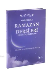 Hadislerle Ramazan Dersleri (Ciltli); Her Güne İki Ders