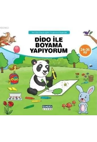 Dido ile Boyama Yapıyorum; Minikler Kavramları Öğreniyor