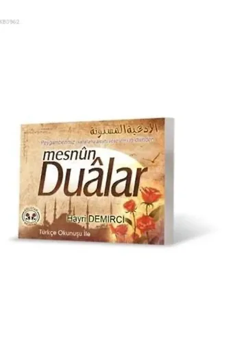 Mesnun Duâlar (Küçük Boy)