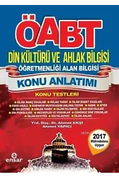 ÖABT Din Kültürü ve Ahlak Bilgisi Öğretmenliği Alan Bilgisi Konu Anlatımı