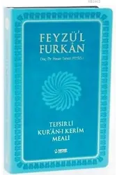 Feyzü'l Furkan Tefsirli Kur'an-ı Kerim Meali; (Büyük Boy, Sadece Meal, Mıklepli, Turkuaz)