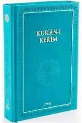 Kur'an-ı Kerim (Büyük Boy - Mıklepli - Turkuaz)