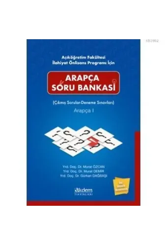 Arapça Soru Bankası Çıkmış Sorular; Deneme Sınavları Arapça