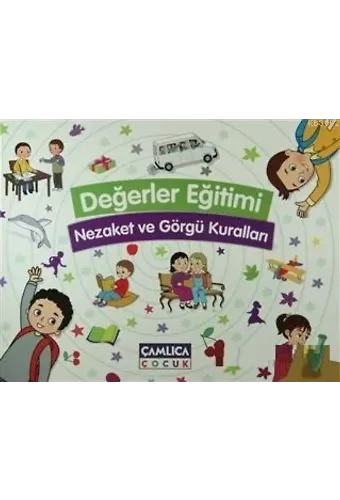 Değerler Eğitimi - Nezaket ve Görgü Kuralları (Kutulu - 10 Kitap)
