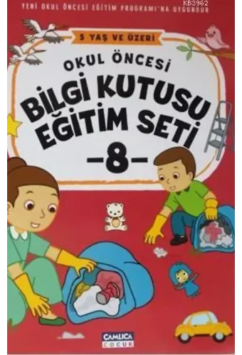 Okul Öncesi Bilgi Kutusu Eğitim Seti - 5 Yaş ve Üzeri (8 Kitap)