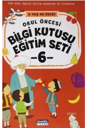 Okul Öncesi Bilgi Kutusu Eğitim Seti - 5 Yaş ve Üzeri (6 Kitap)