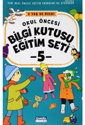 Okul Öncesi Bilgi Kutusu Eğitim Seti - 5 Yaş ve Üzeri (5 Kitap)