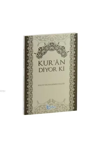 Kur'an Diyor ki