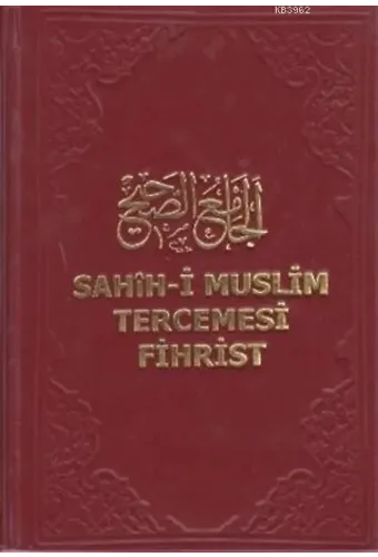 Sahih-i Muslim Tercemesi - Fihrist