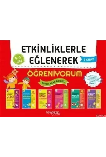 Etkinliklerle Eğlenerek Öğreniyorum (6 Kitap Takım)