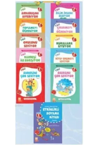 Öykülerle Sosyal Zeka Eğitimi (Tali 3) - (10 Kitap Takım)