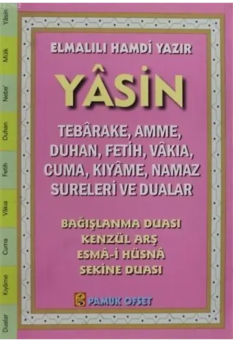 41 Sırlı Sureler Yasin; (Kod: 213)