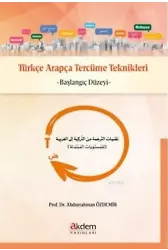 Türkçe Arapça Tercüme Teknikleri