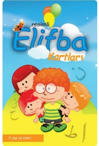 Resimli Elifba Kartları (3 Yaş ve Üzeri)