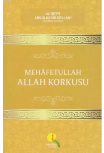 Mehafetullah Allah Korkusu