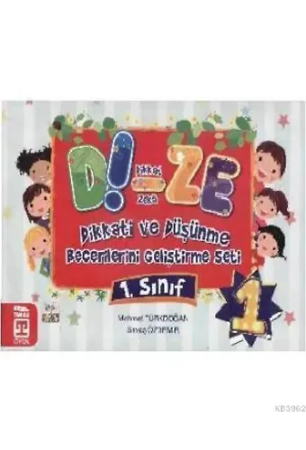 Di Ze Dikkat Zeka Dikkati Düşünme Becerilerini Geliştirme Seti 1