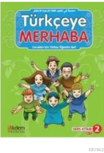 Türkçeye Merhaba A-1-2 Ders Kitabı+Çalışma Kitabı; (Ders Kitabı 2)