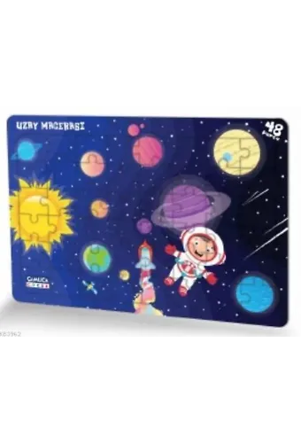 Uzay Macerası - (Eğlenceli Puzzle 1)