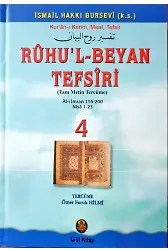 Ruhul Beyan Tefsiri 4. Cilt