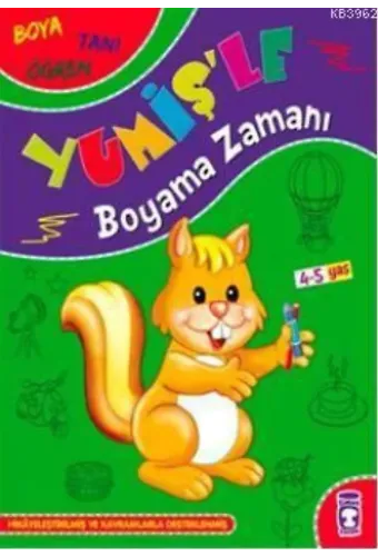 Yumiş'le Boyama Zamanı; Boya Tanı Öğren, +4 Yaş