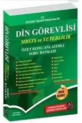 Din Görevlisi MBSTS ve Yeterlilik Özet Konu Anlatımlı Soru Bankası; 3618 Soru, Dünden Bugüne Çıkmış Sorular