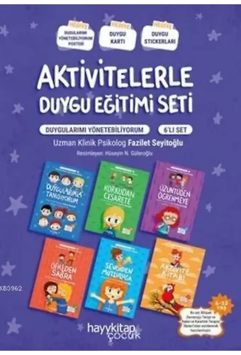 Aktivitelerle Duygu Eğitimi Seti (6 Kitap Takım)