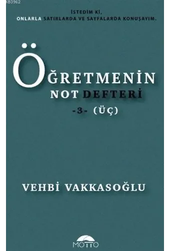 Öğretmenin Not Defteri 3 (Üç)
