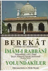 Berekat Zübdetül Makamat, İmamı Rabbani ve Yolundakiler