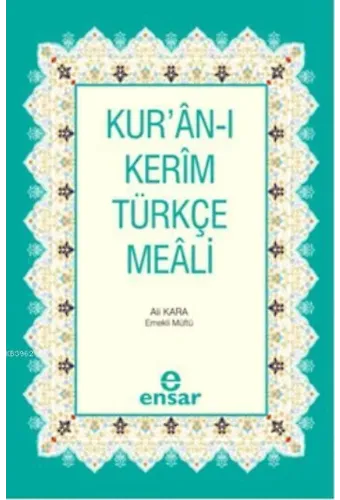Kur'ân-ı Kerîm Türkçe Meâli