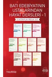 Batı Edebiyatının Ustalarından Hayat Dersleri 1 - 10 Kitaplık Mega Set