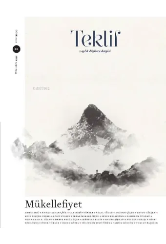 Teklif;2 aylık düşünce dergisi