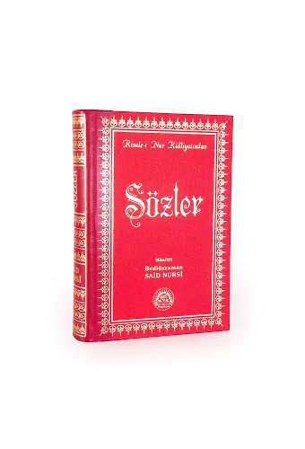 Sözler Büyük Boy Sırtı Deri