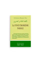 Yirmiüçüncü Söz (LA VINGT-TROISIEME PAROLE) FRANSIZCA