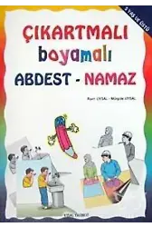 Çıkartmalı Boyamalı Abdest - Namaz