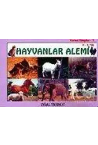 Karton Kitaplar - 9 - Hayvanlar Alemi