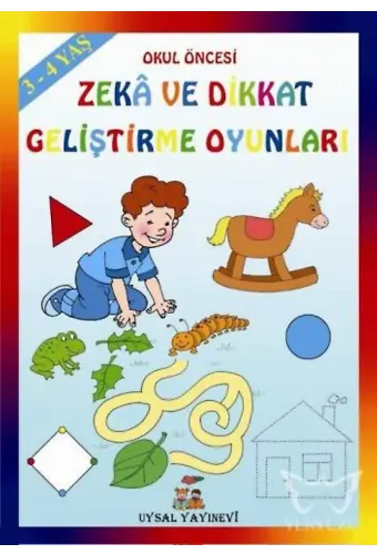 Zeka ve Dikkat Geliştirme Oyunları 3-4 Yaş