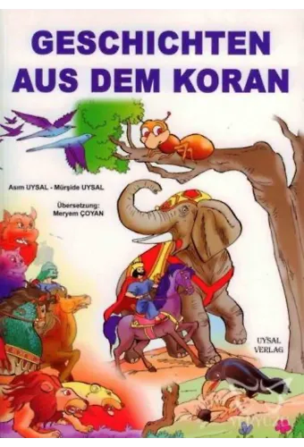 Kur'an'dan Dini Hikayeler - Geschichten Aus Dem Koran (Almanca) (Büyük Boy) (Kod: 162)